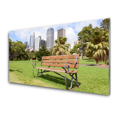 Transparenţă Bancă Pentru Zgârie-Nori Din Parc