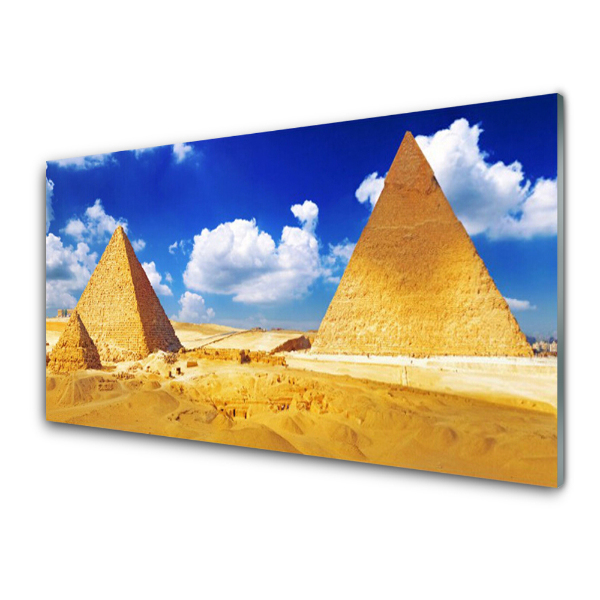 Transparenţă Pyramids Sky Desert