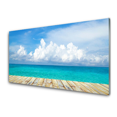 Transparenţă Vedere Dig Asupra Mării Calme