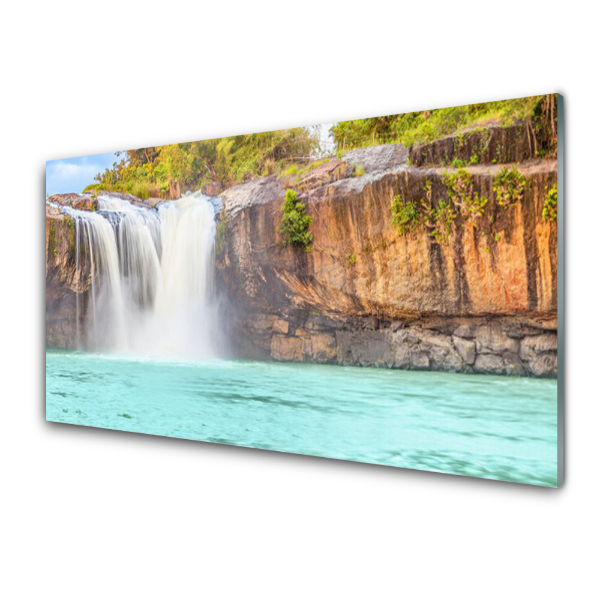 Transparenţă Cascada Peste Lac