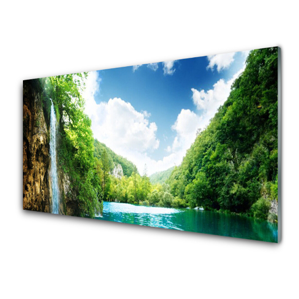 Transparenţă Munte Pădure Lac Natura