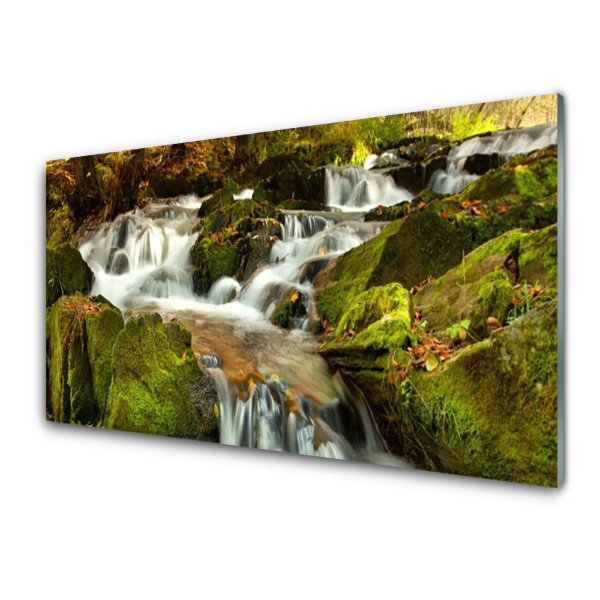 Transparenţă Cascada De Stâncă Naturală