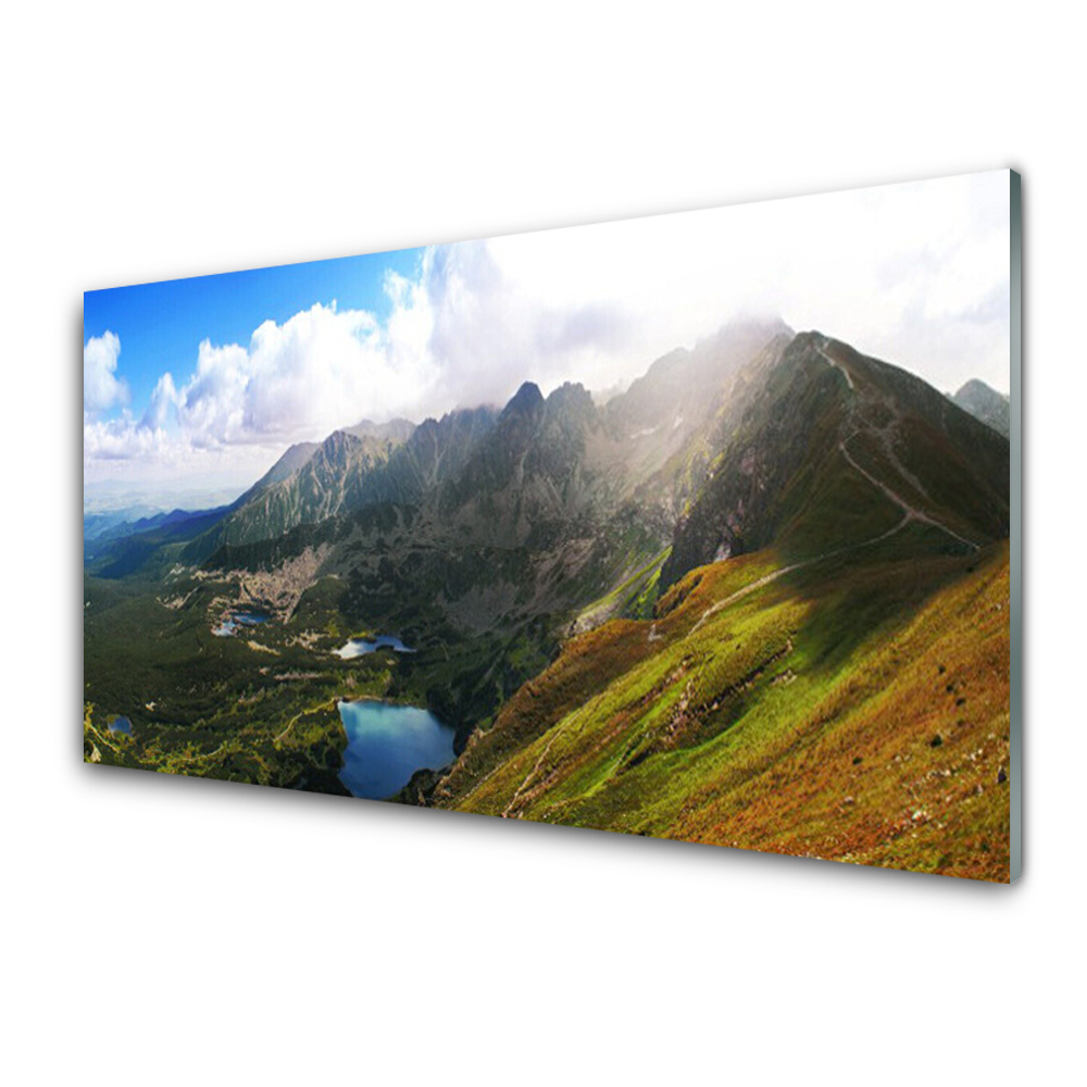 Transparenţă Peisaj Lac De Munte