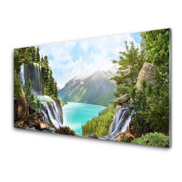Transparenţă Un Lac De Munte Frumos