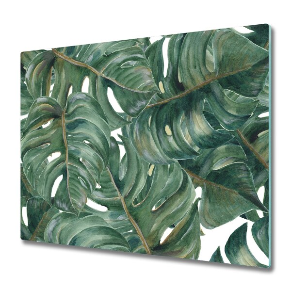 Tocător de bucătărie Frunze de Monstera