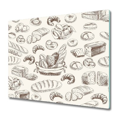 Tocător de bucătărie Model de pâine