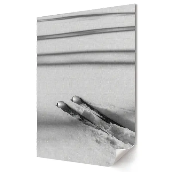 Tablou canvas Liniște de iarnă pe pârtia de schi