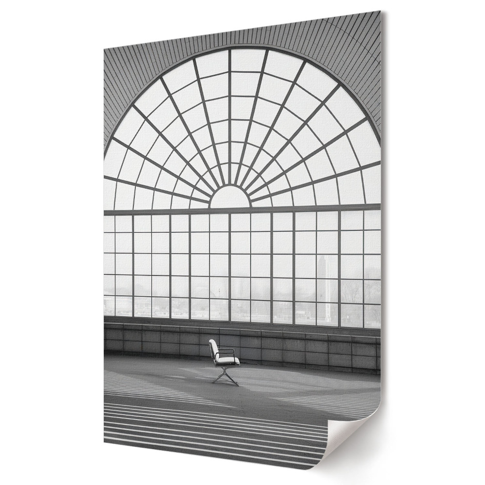 Poster decorativ Spațiu minimalist cu iluminat