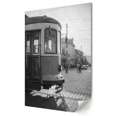 Tablou canvas cu tramvai istoric în Orașul Vechi