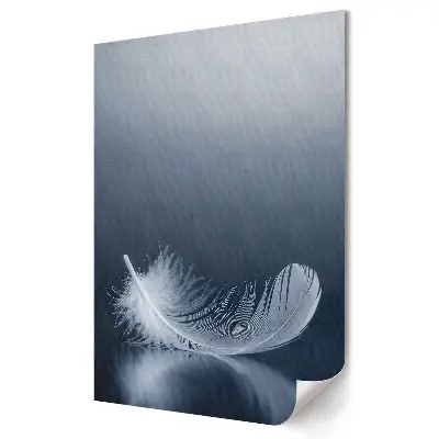 Poster decorativ cu stilou pe fundal calm