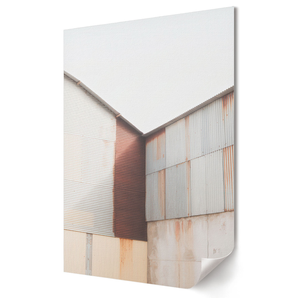 Poster de perete Texturi ruginite: Minimalism industrial