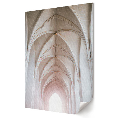 Poster decorativ Eleganța arhitecturii: arcade albe