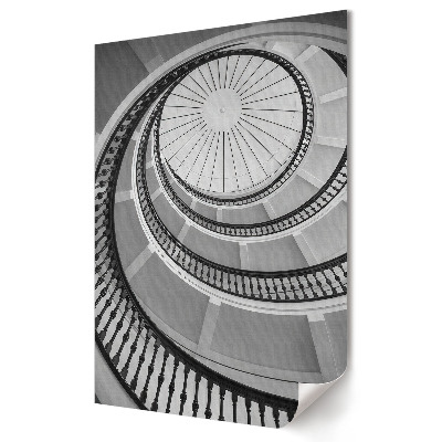 Poster de perete Spirală elegantă într-un stil monocromatic