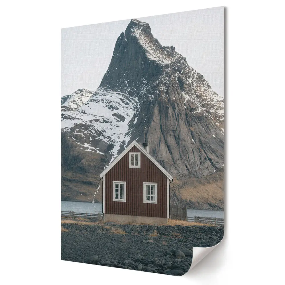 Tablou canvas Pace la umbra munților