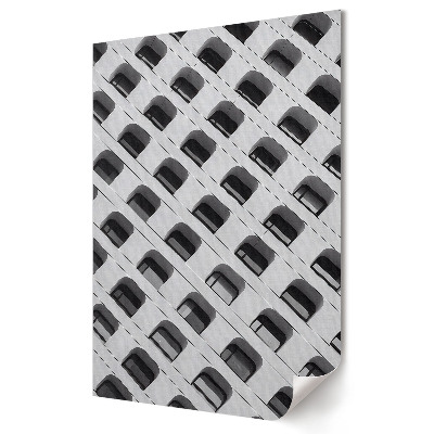 Poster decorativ Frumusețea geometrică a arhitecturii în monocromie