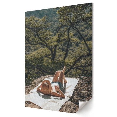 Poster de perete Relaxare în natură: un moment de liniște