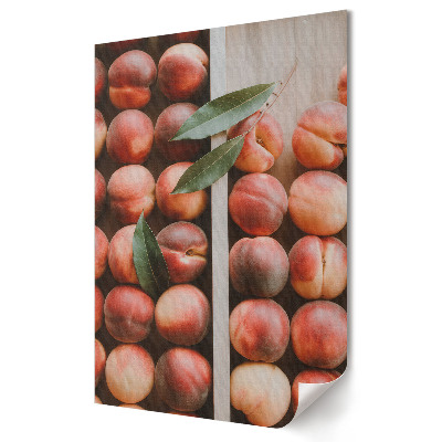 Poster decorativ Piersici suculente într-un stil natural