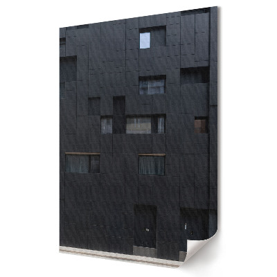 Grafică murală pe pânză Arhitectură modernă în nuanțe de negru