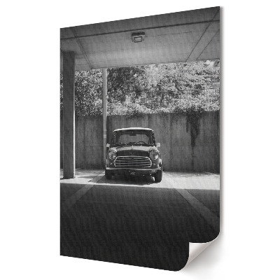 Poster de perete Mașină clasică în stil monocrom