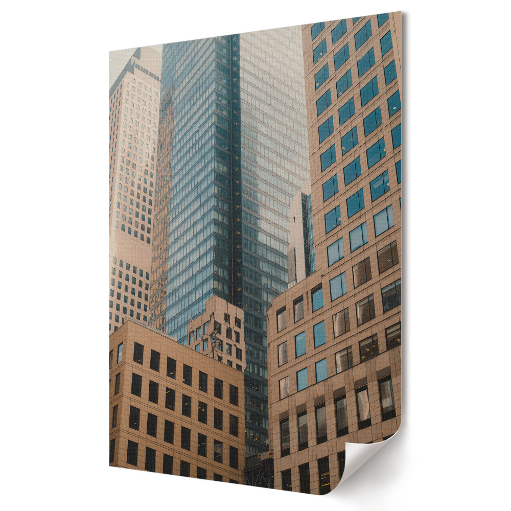 Poster decorativ Arhitectura modernă în peisajul urban