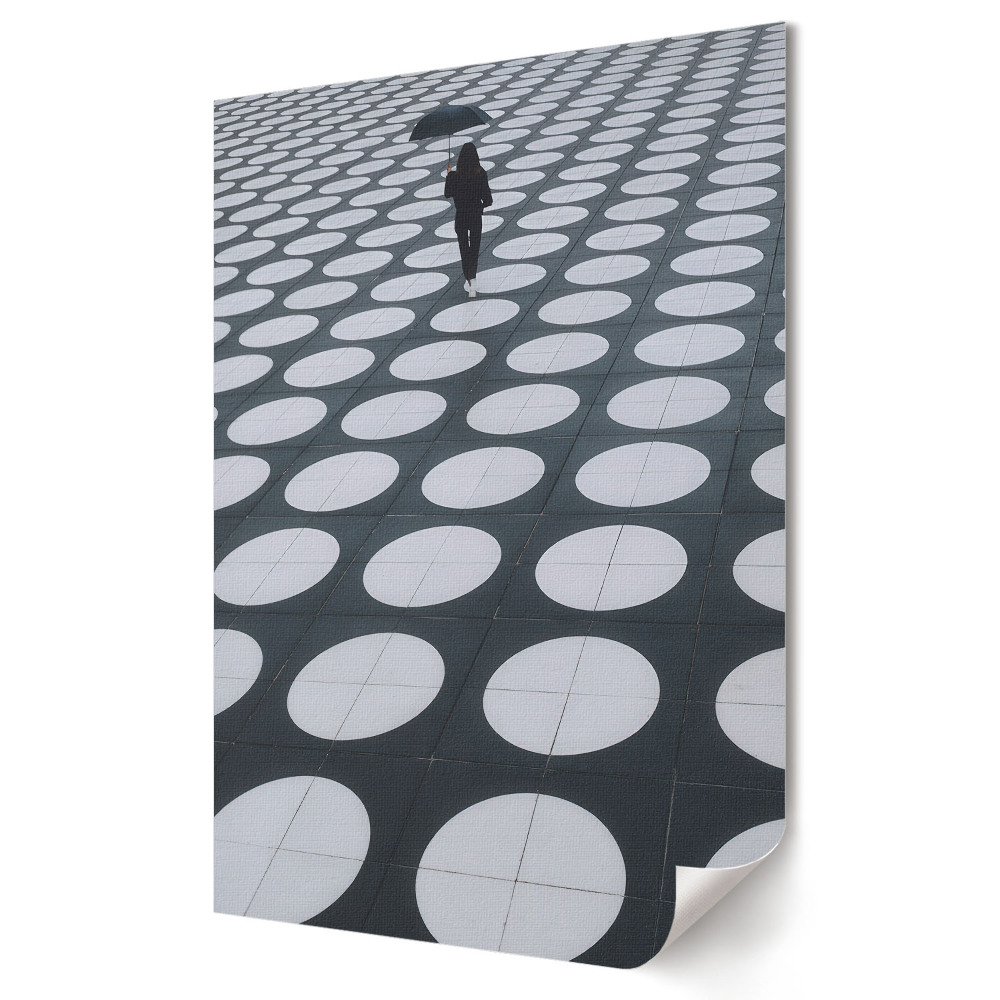 Poster decorativ Singurătatea printre modele geometrice