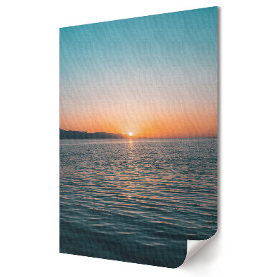 Poster decorativ Apus de soare liniștit peste mare