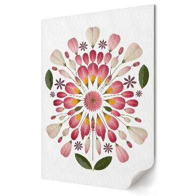 Poster de perete Model floral colorat în natură