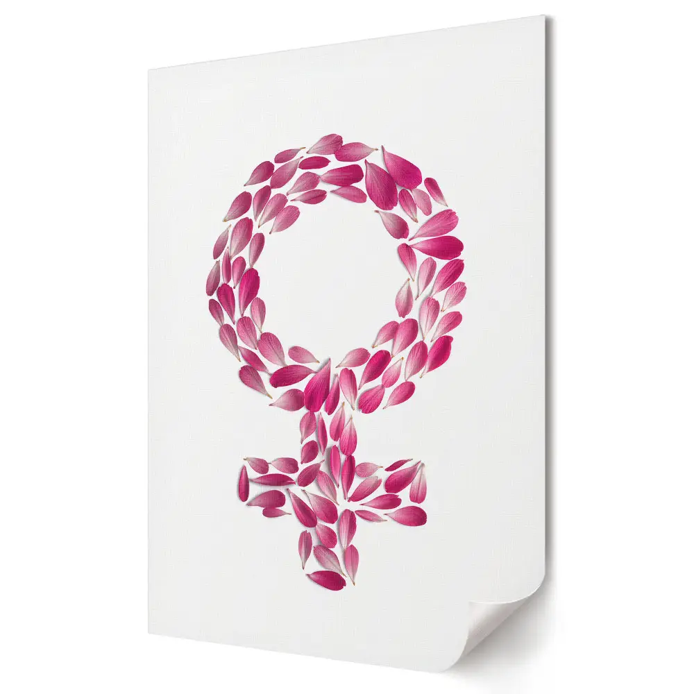 Tablou canvas Puterea florală a feminității