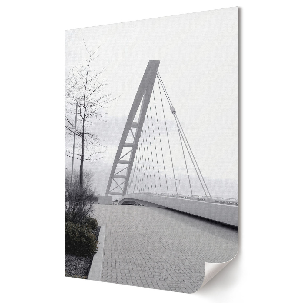 Poster decorativ Podul modern din Szarości