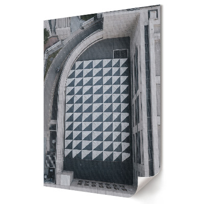 Grafică murală pe pânză Modele geometrice din perspectivă