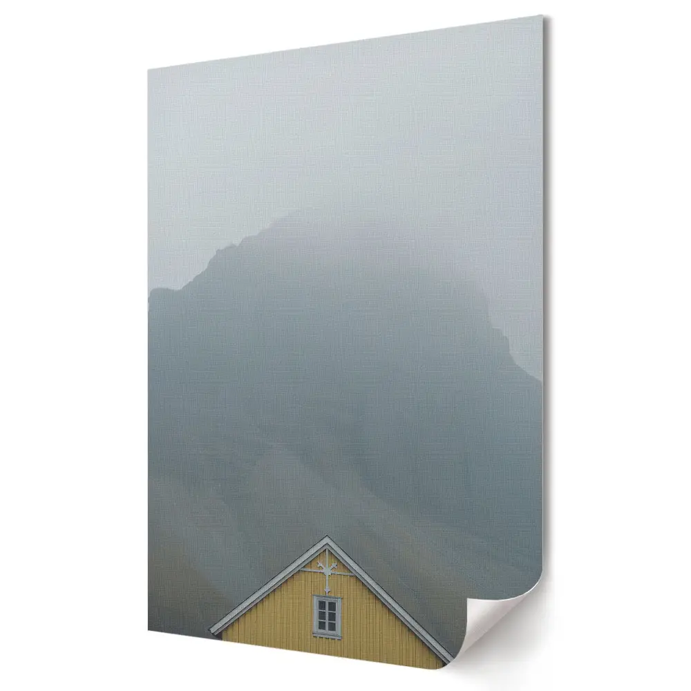 Tablou canvas Cabana de Aur de la Muntele Misty