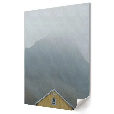 Tablou canvas Cabana de Aur de la Muntele Misty