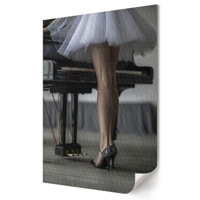 Poster decorativ Eleganța dansului la pian
