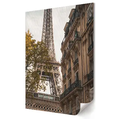Tablou canvas Magia Parisului cu Turnul Eiffel toamna