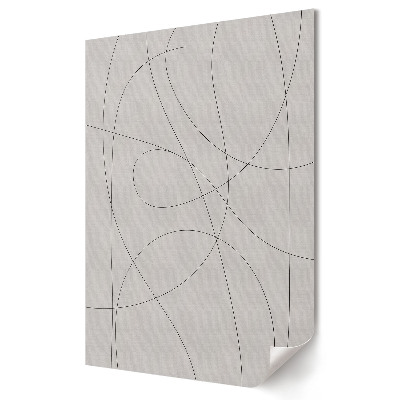 Poster de perete Abstracție minimalistă în nuanțe de gri