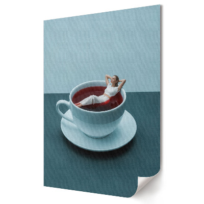 Poster decorativ Relaxează-te cu o ceașcă de ceai