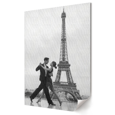 Poster de perete Dansul iubirii sub Turnul Eiffel
