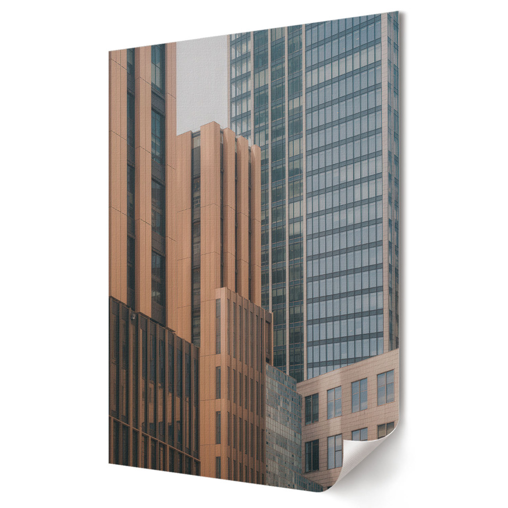 Poster de perete Arhitectura modernă în peisajul urban