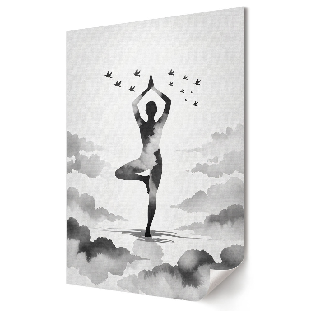 Poster de perete Armonia trupului și a spiritului în mișcare