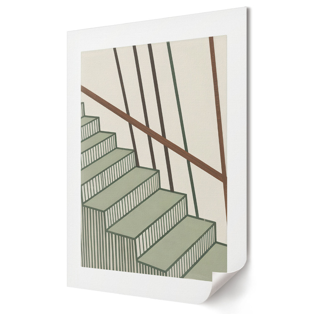 Poster decorativ Scări elegante într-un design minimalist