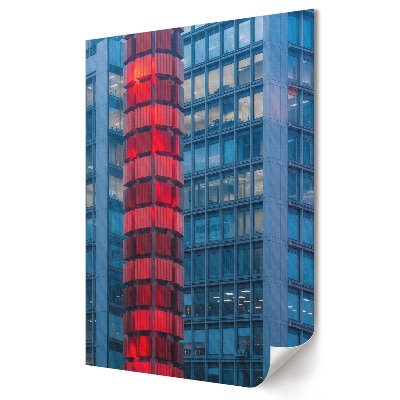 Poster de perete Arhitectura modernă în peisajul urban