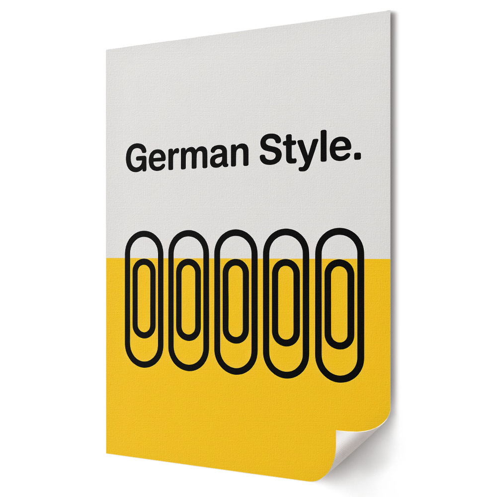 Poster de perete Design modern în stil german