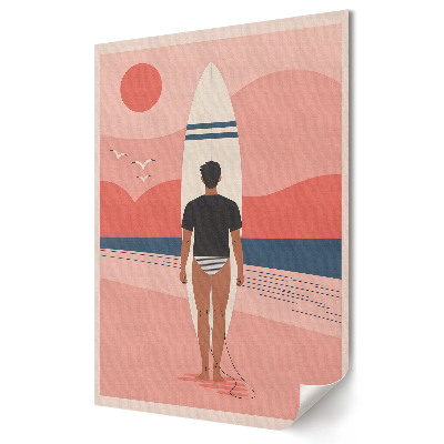 Poster decorativ Vise de surf la Sunset Beach