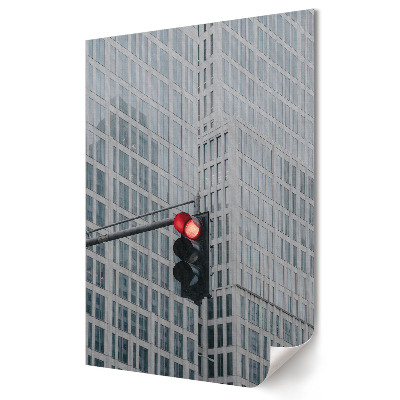 Poster decorativ Opriți-vă în peisajul urban