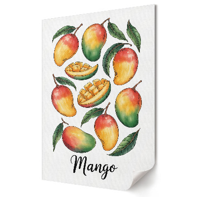 Poster de perete Mango suculent în culori de vară