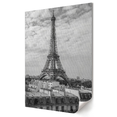 Poster de perete Turnul Eiffel în alb și negru