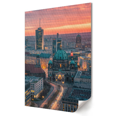 Poster decorativ Apus de soare peste Berlin