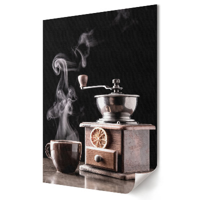 Poster decorativ Cafea din râșniță într-un moment aromatic