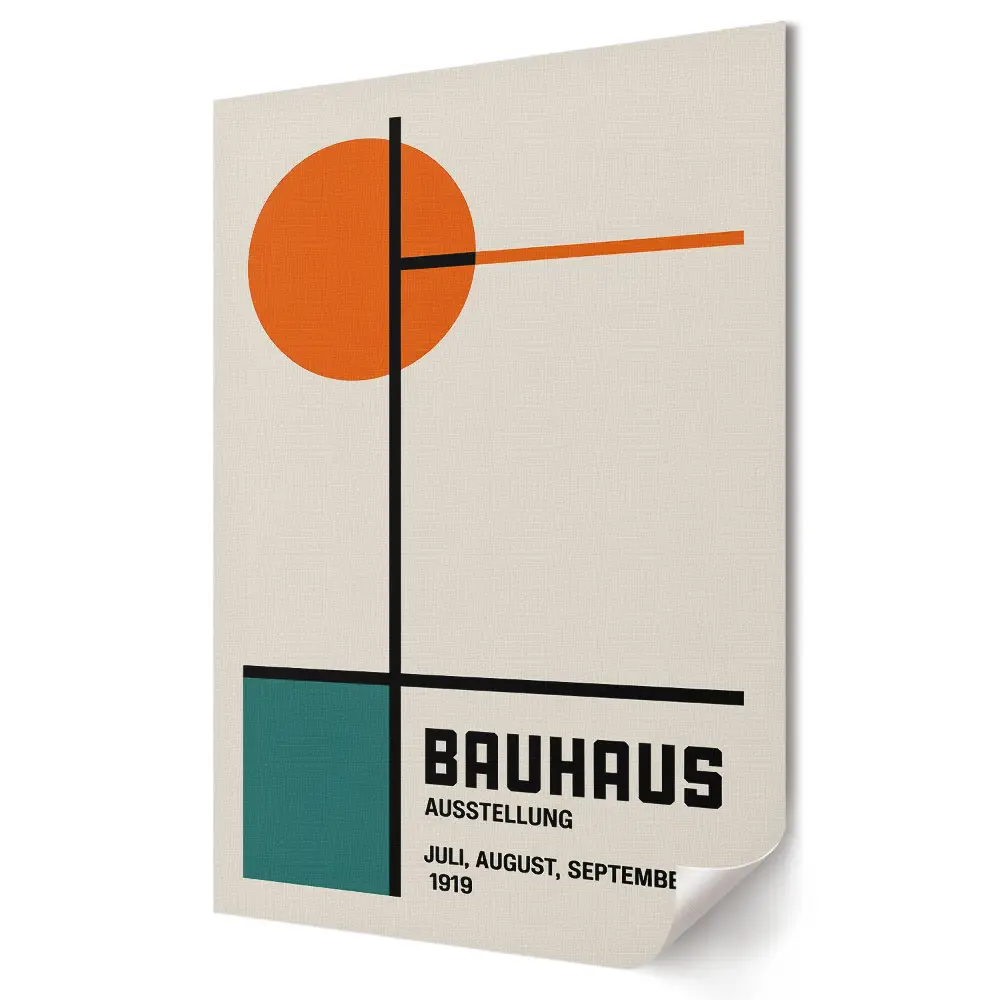Tablou canvas Bauhaus Expoziția de Artă și Design 1919