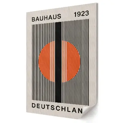 Tablou canvas Bauhaus 1923 Geometrie și culoare
